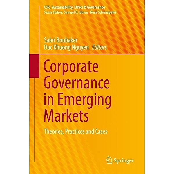 Corporate Governance in Emerging Markets / CSR, Sustainability, Ethics & Governance