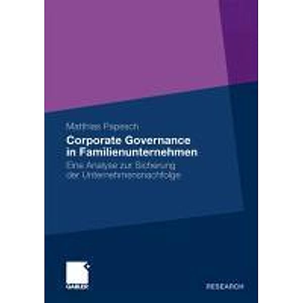 Corporate Governance in Familienunternehmen, Matthias Papesch