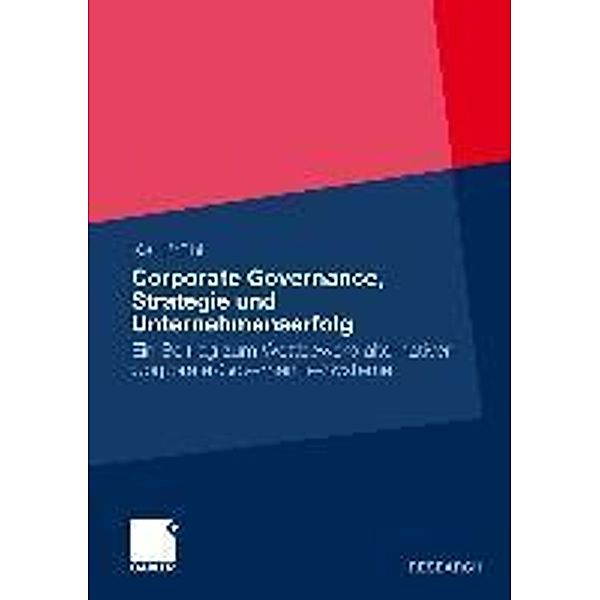 Corporate Governance, Strategie und Unternehmenserfolg, Kai Brühl