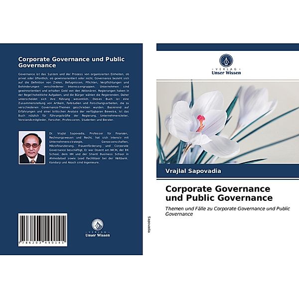 Corporate Governance und Public Governance, Vrajlal Sapovadia