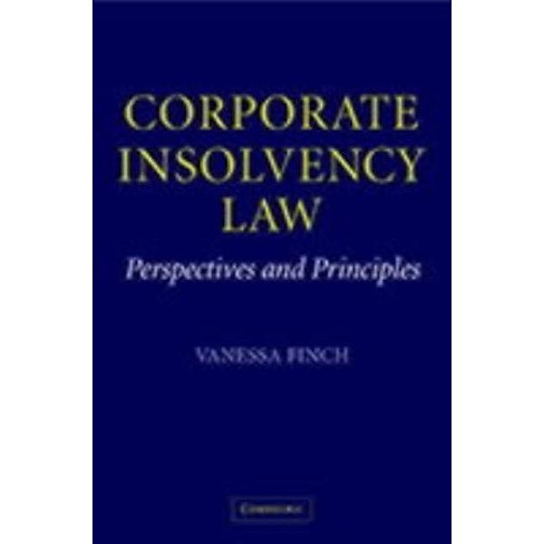 Corporate Insolvency Law, Vanessa Finch