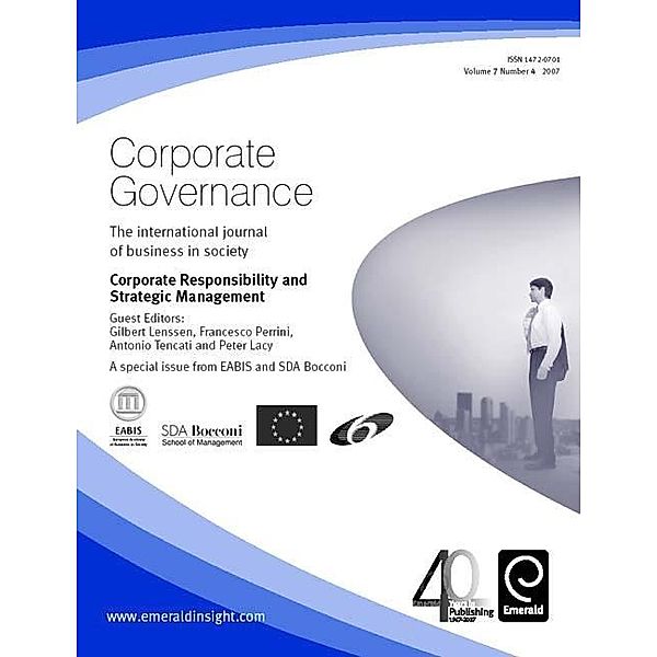 Corporate Responsibility and Strategic Management