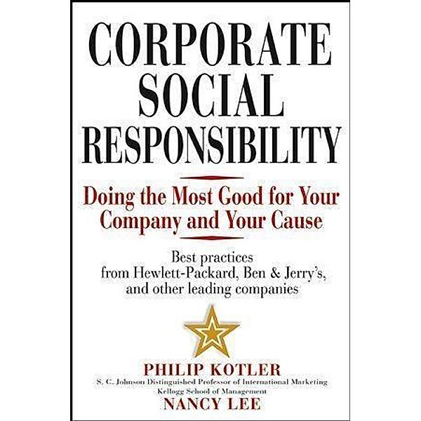 Corporate Social Responsibility, Philip Kotler, Nancy Lee