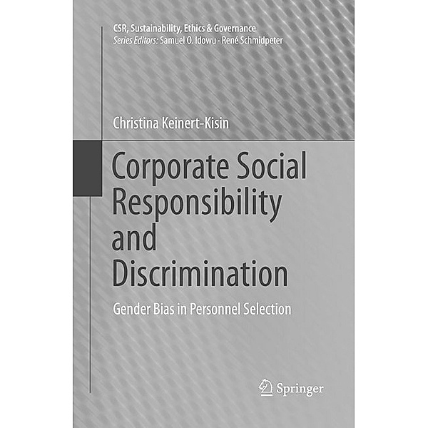 Corporate Social Responsibility and Discrimination, Christina Keinert-Kisin