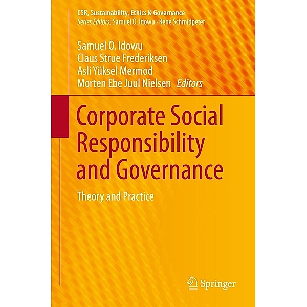 Corporate Social Responsibility and Governance / CSR, Sustainability, Ethics & Governance