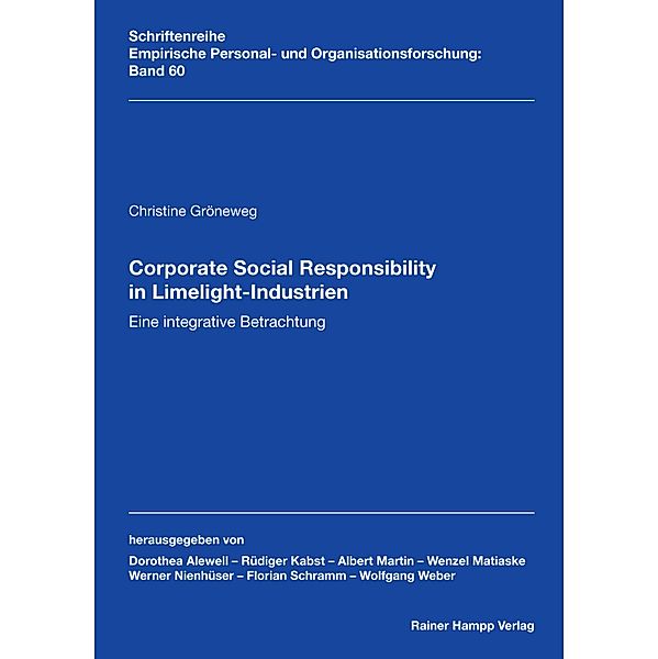Corporate Social Responsibility in Limelight-Industrien, Christine Gröneweg