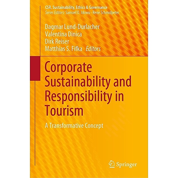 Corporate Sustainability and Responsibility in Tourism / CSR, Sustainability, Ethics & Governance