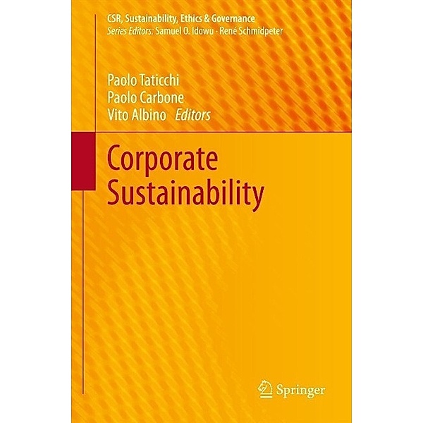 Corporate Sustainability / CSR, Sustainability, Ethics & Governance