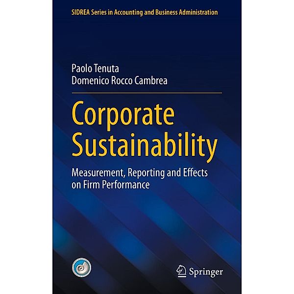 Corporate Sustainability / SIDREA Series in Accounting and Business Administration, Paolo Tenuta, Domenico Rocco Cambrea