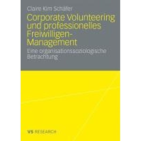 Corporate Volunteering und professionelles Freiwilligen-Management, Claire Kim Schäfer