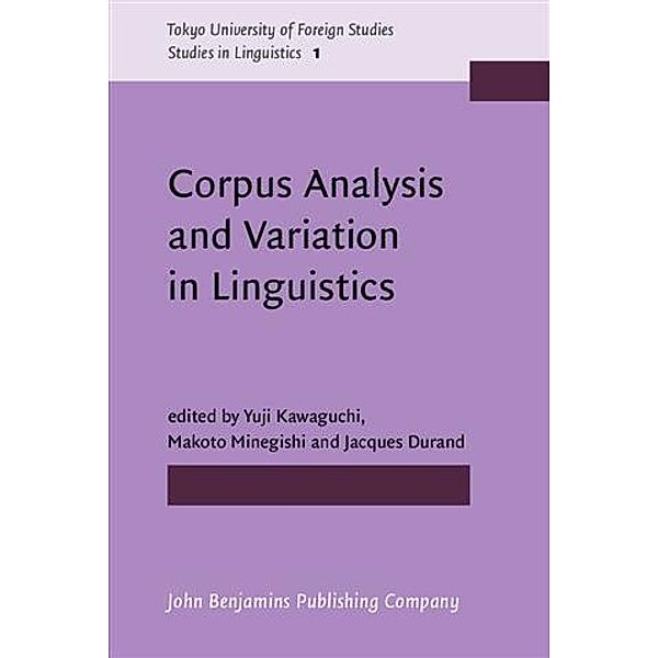 Corpus Analysis and Variation in Linguistics