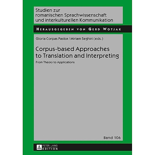 Corpus-based Approaches to Translation and Interpreting
