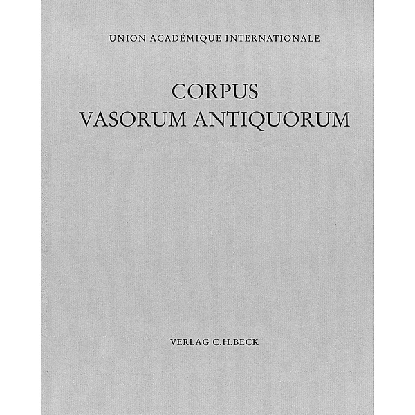 Corpus Vasorum Antiquorum Deutschland Bd. 101:  München Band 19.Bd.19