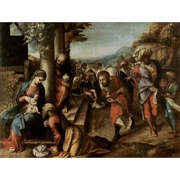Correggio - Anbetung der Heiligen Drei Könige - 200 Teile (Puzzle)