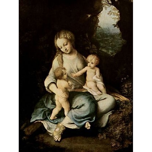 Correggio - Madonna mit Johannes dem Täufer - 2.000 Teile (Puzzle)