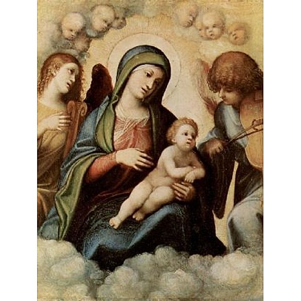 Correggio - Madonna mit musizierenden Engeln - 1.000 Teile (Puzzle)