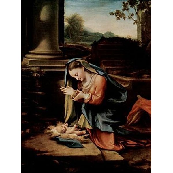 Correggio - Maria, das Kind anbetend - 1.000 Teile (Puzzle)