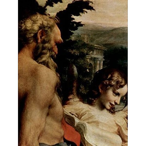 Correggio-Maria mit dem Kind, Hl. Hieronymus, Hl. Maria Magdalena, Johannes der Täufer und ein Engel - 100 Teile (Puzzle