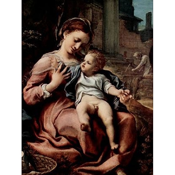 Correggio - Maria mit Korb - 2.000 Teile (Puzzle)