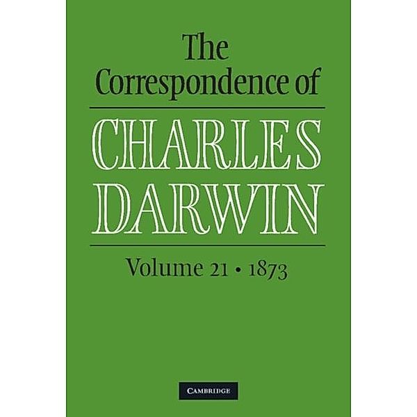 Correspondence of Charles Darwin: Volume 21, 1873, Charles Darwin