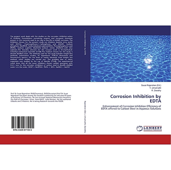 Corrosion Inhibition by EDTA, T. Umamathi, R. Dorothy