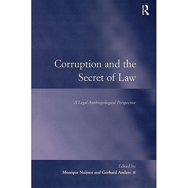 Corruption and the Secret of Law, Gerhard Anders