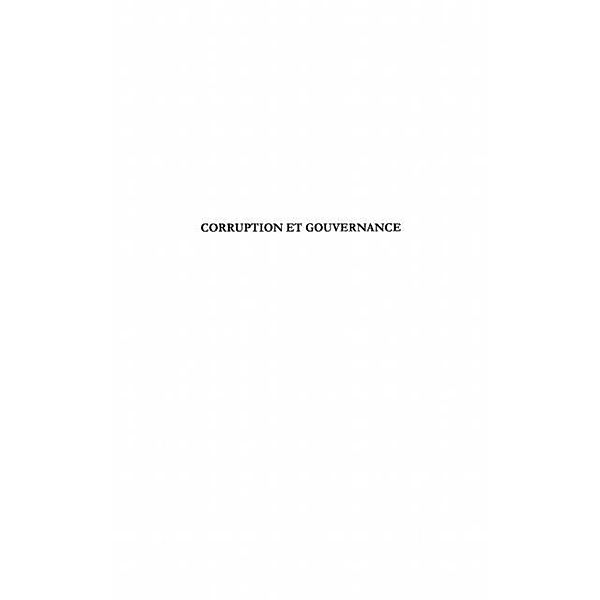 Corruption et gouvernance / Hors-collection, Lucien Ayissi