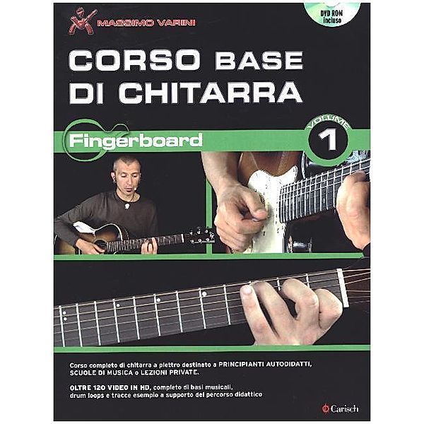 Corso Base Di Chitarra - Fingerboard, m. DVD, Massimo Varini