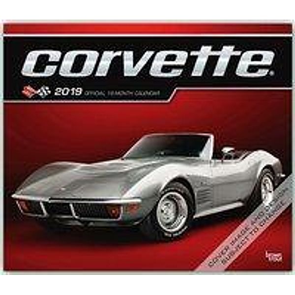 Corvette 2019 Deluxe Foil, Inc Browntrout Publishers