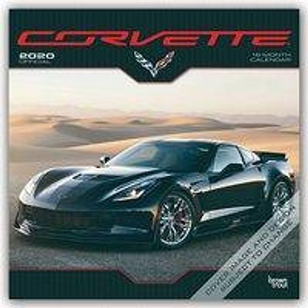 Corvette 2020 - 16-Monatskalender, BrownTrout Publisher