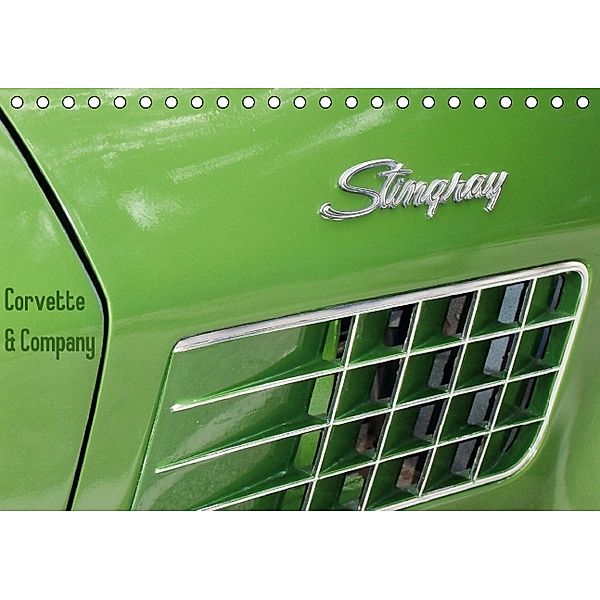 Corvette & Company (Tischkalender DIN A5 quer), Maximilian Buckstern