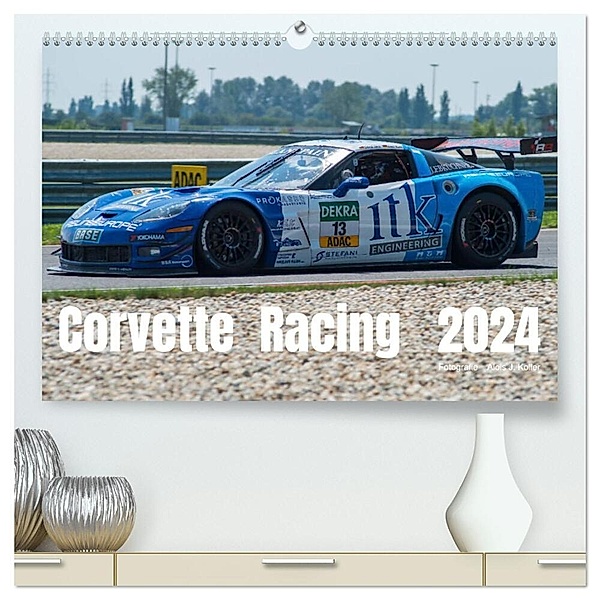 Corvette Racing 2024 (hochwertiger Premium Wandkalender 2024 DIN A2 quer), Kunstdruck in Hochglanz, Alois J. Koller