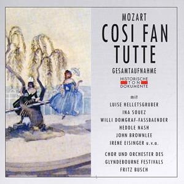 Cosi Fan Tutte (Ga), Chor & Orch.Des Glyndebourne Festivals