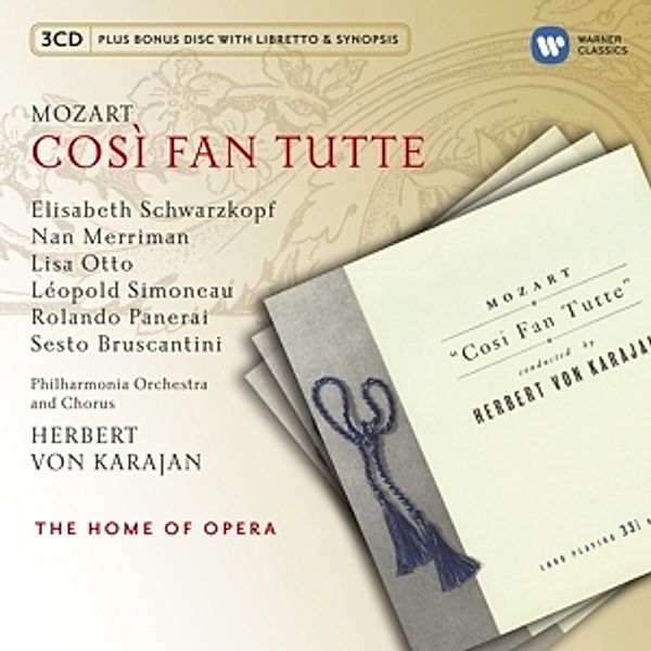 Cosi Fan Tutte (Ga), Schwarzkopf, Merriman, Herbert von Karajan