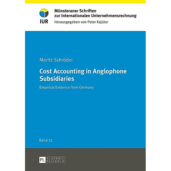 Cost Accounting in Anglophone Subsidiaries, Moritz Schroder