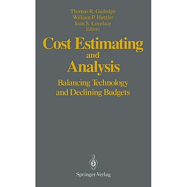 Cost Estimating and Analysis