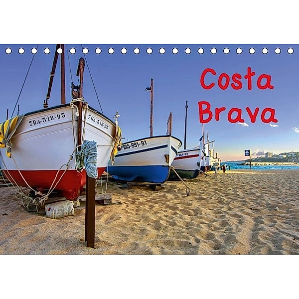 Costa Brava (Tischkalender 2017 DIN A5 quer), (c) 2015 by Atlantismedia