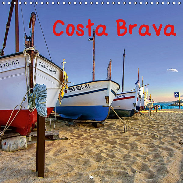 Costa Brava (Wall Calendar 2019 300 × 300 mm Square), Atlantismedia