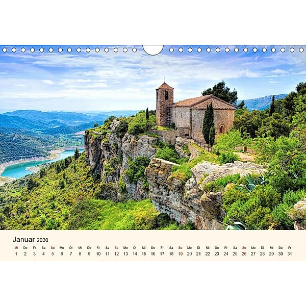Costa Dorada - Die Goldene Küste Spaniens (Wandkalender 2020 DIN A4 quer)