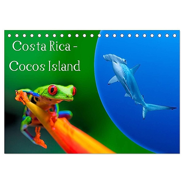 Costa Rica - Cocos Island (Tischkalender 2025 DIN A5 quer), CALVENDO Monatskalender, Calvendo, Henry Jager