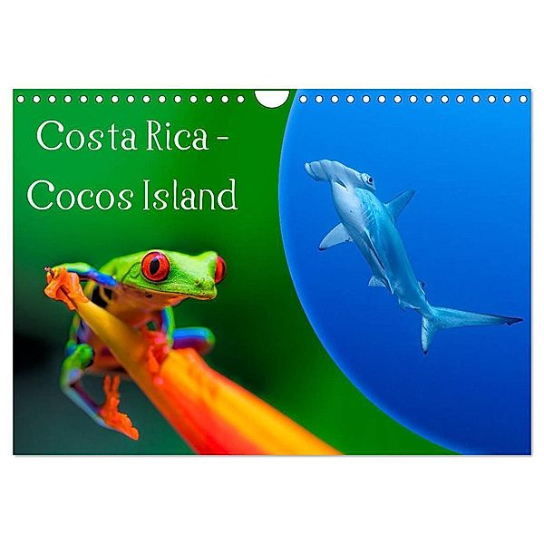 Costa Rica - Cocos Island (Wandkalender 2025 DIN A4 quer), CALVENDO Monatskalender, Calvendo, Henry Jager