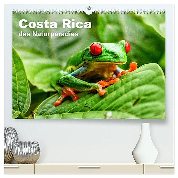 Costa Rica - das Naturparadies (hochwertiger Premium Wandkalender 2025 DIN A2 quer), Kunstdruck in Hochglanz, Calvendo, Oliver Nowak