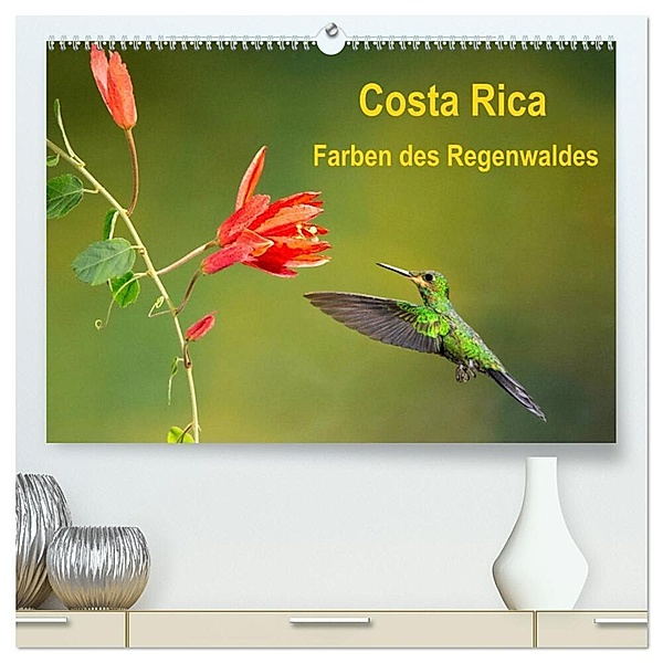 Costa Rica - Farben des Regenwaldes (hochwertiger Premium Wandkalender 2024 DIN A2 quer), Kunstdruck in Hochglanz, Akrema-Photography