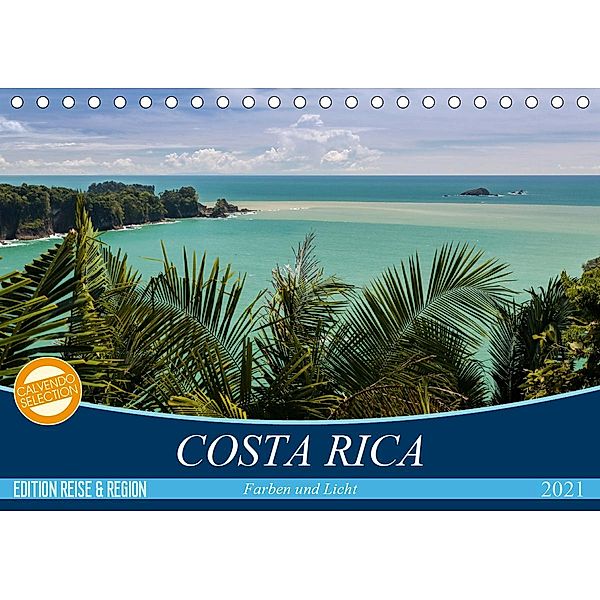 COSTA RICA Farben und Licht (Tischkalender 2021 DIN A5 quer), Thomas Gerber