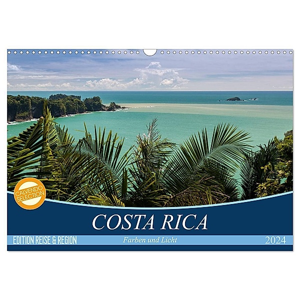 COSTA RICA Farben und Licht (Wandkalender 2024 DIN A3 quer), CALVENDO Monatskalender, Thomas Gerber