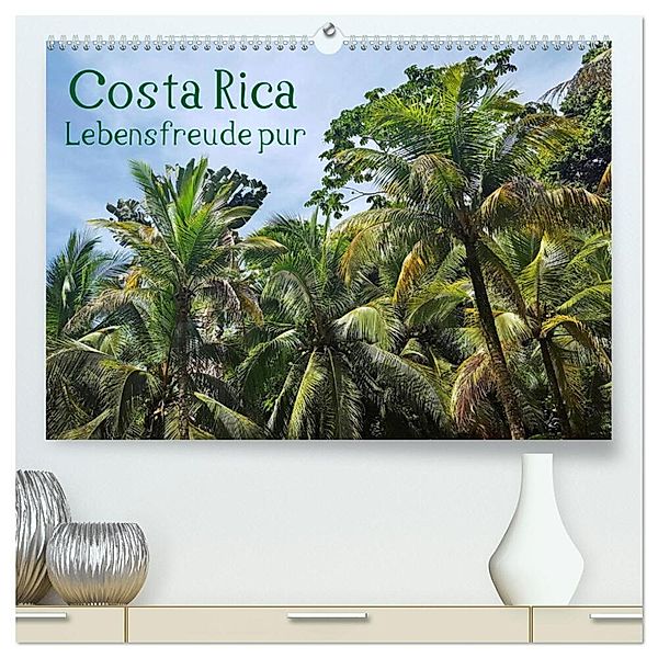 Costa Rica - Lebensfreude pur (hochwertiger Premium Wandkalender 2024 DIN A2 quer), Kunstdruck in Hochglanz, Maren Woiczyk