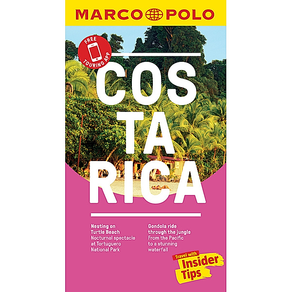 Costa Rica Marco Polo Pocket Travel Guide - with pull out map, Marco Polo