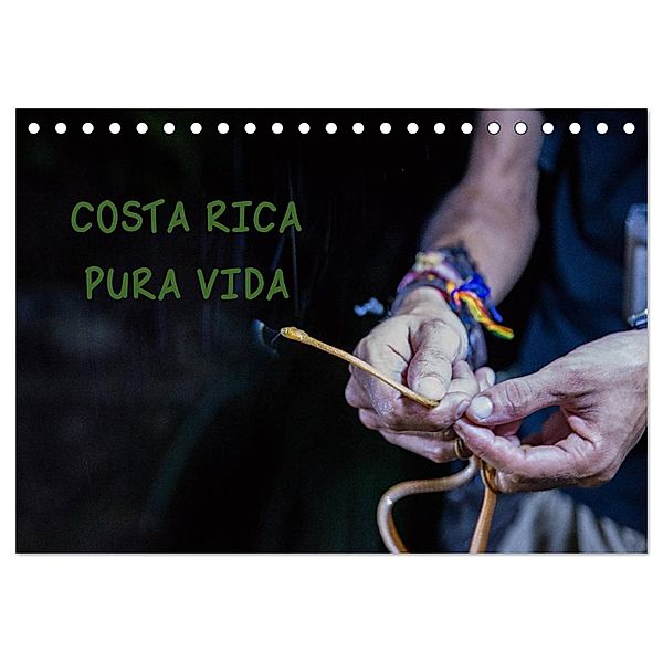 COSTA RICA - PURA VIDA (Tischkalender 2024 DIN A5 quer), CALVENDO Monatskalender, Bodinifoto