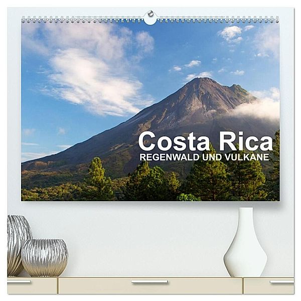 Costa Rica - Regenwald und Vulkane (hochwertiger Premium Wandkalender 2024 DIN A2 quer), Kunstdruck in Hochglanz, Akrema-Photography