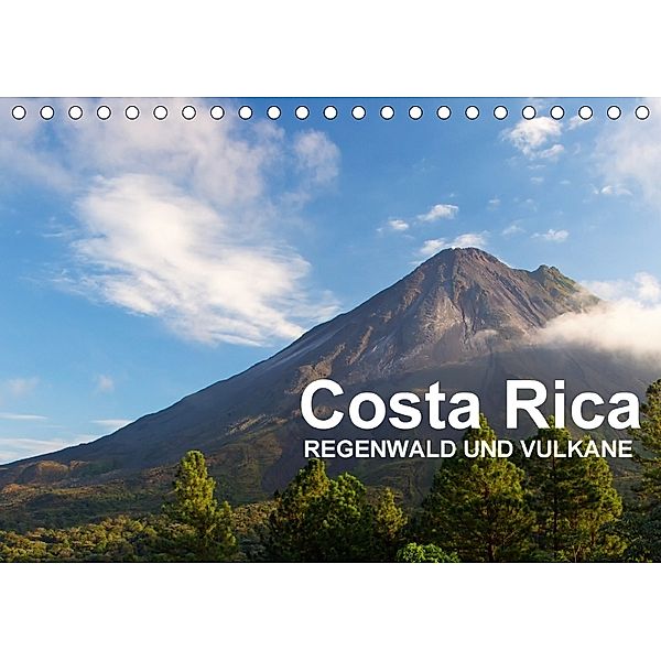 Costa Rica - Regenwald und Vulkane (Tischkalender 2018 DIN A5 quer), Akrema-Photography
